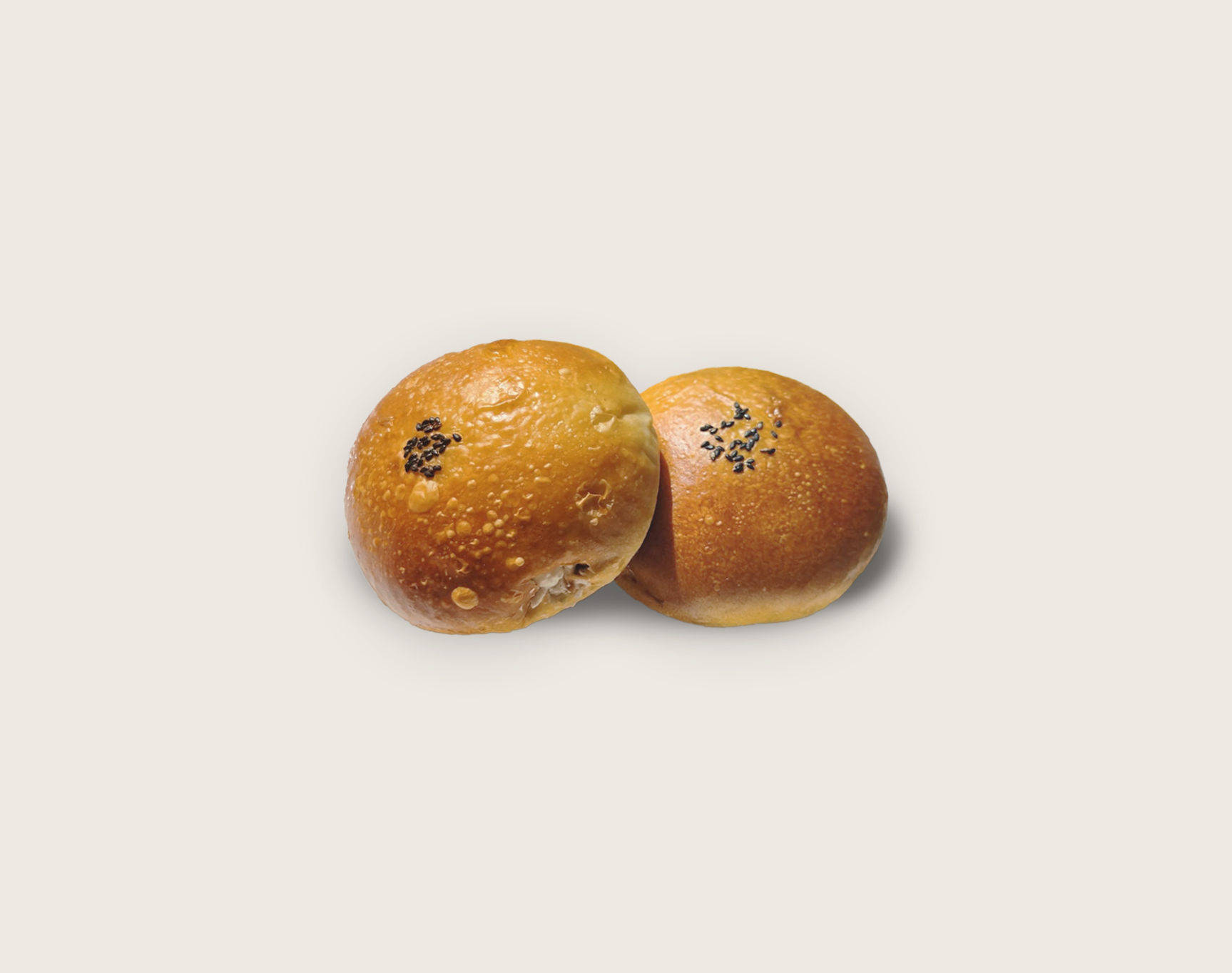 생크림 단팥빵